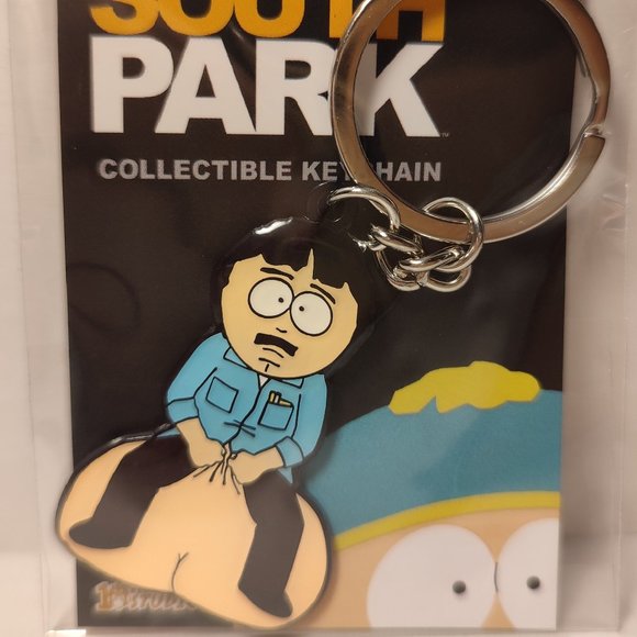 South Park Randy Marsh Balls Metal Keychain Official Collectible Metal Keyring - Picture 1 of 3